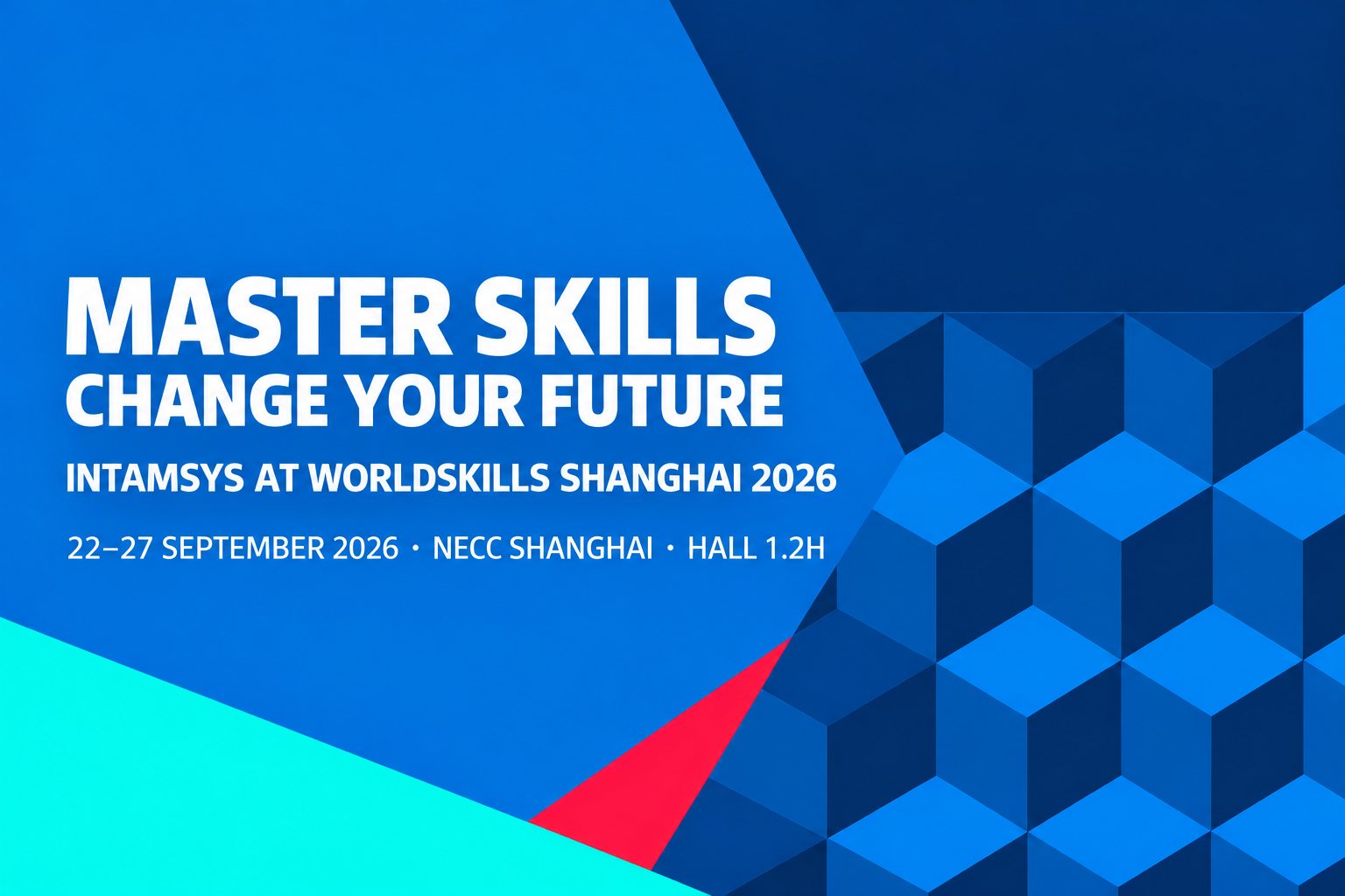 INTAMSYS at WorldSkills Shanghai 2026 | Gold Partner