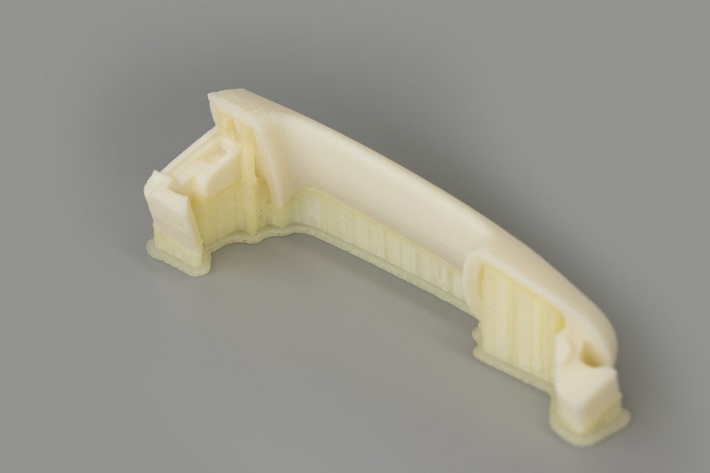 ABS+ and SP3030 printed part